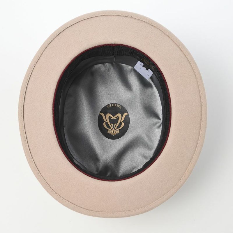 レッターのフェルトハット Felt KANKAN（フェルトカンカン） クリーム