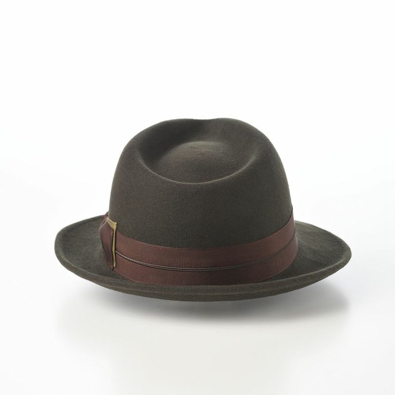 レッターのフェルトハット Wool Tumami（ウール ツマミ） グリーン