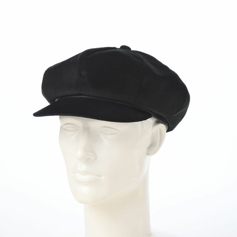 レッターのキャスケット Brisbane Cas（ブリスベン キャス） ブラック