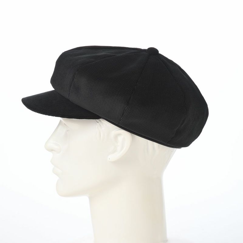 レッターのキャスケット Brisbane Cas（ブリスベン キャス） ブラック