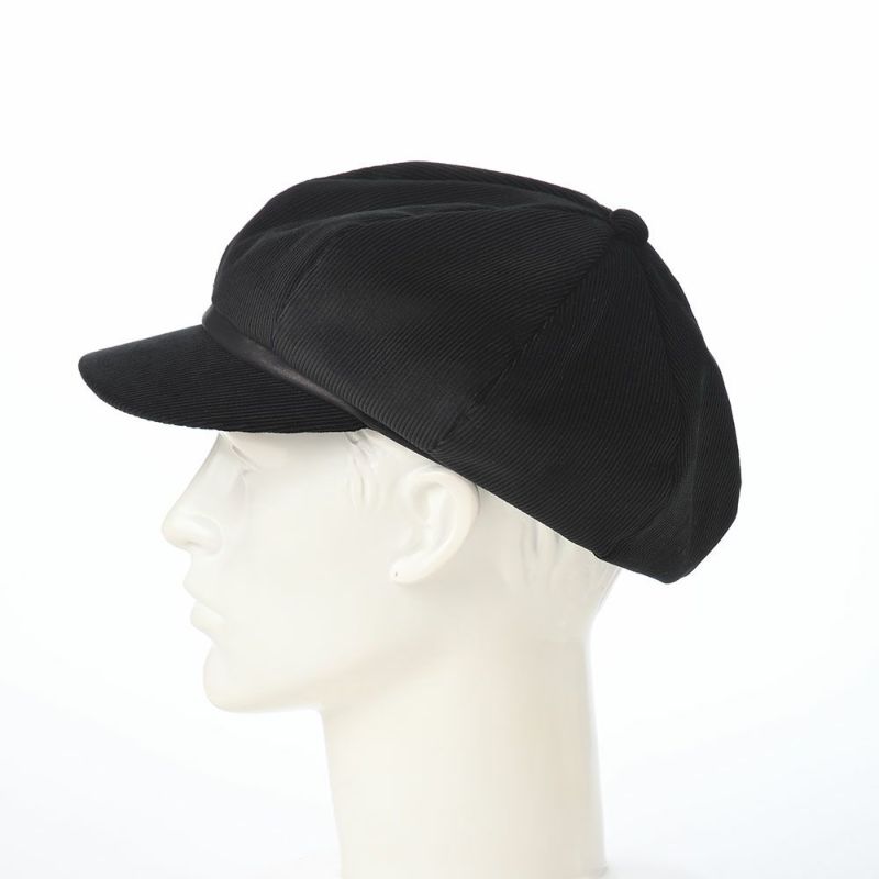 レッターのキャスケット Brisbane Cas（ブリスベン キャス） ブラック