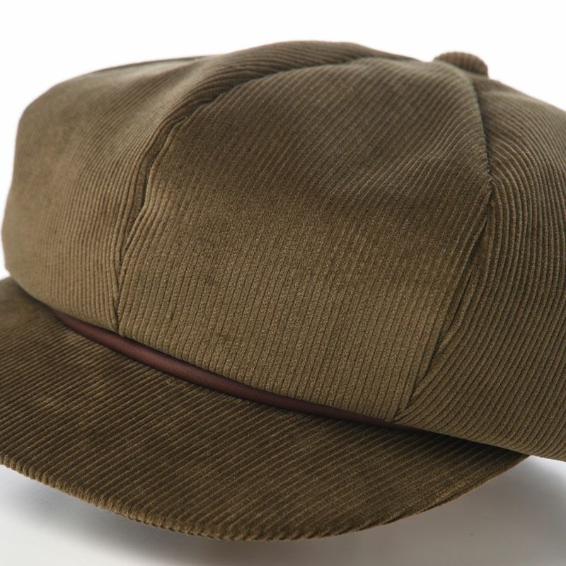 レッターのキャスケット Brisbane Cas（ブリスベン キャス） オリーブ