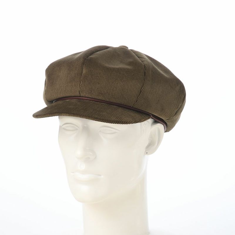 レッターのキャスケット Brisbane Cas（ブリスベン キャス） オリーブ