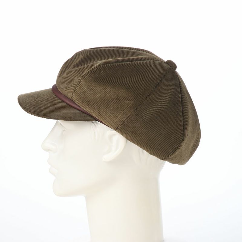 レッターのキャスケット Brisbane Cas（ブリスベン キャス） オリーブ