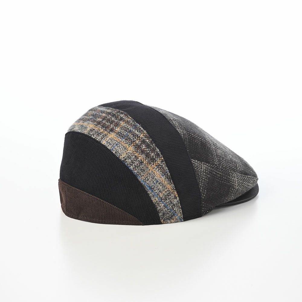 レッターのハンチング Tweed Mix Hunting（ツイードミックス ハンチング） ブラック