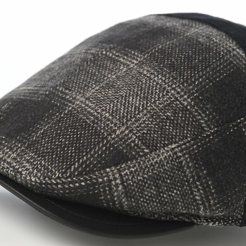 レッターのハンチング Tweed Mix Hunting（ツイードミックス ハンチング） ブラック