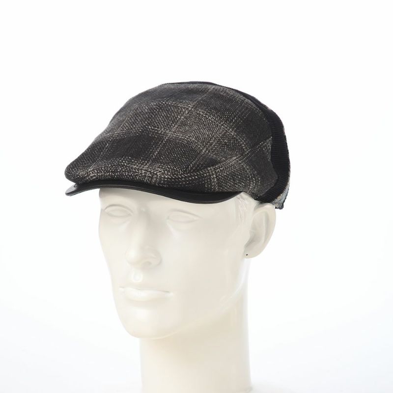 レッターのハンチング Tweed Mix Hunting（ツイードミックス ハンチング） ブラック