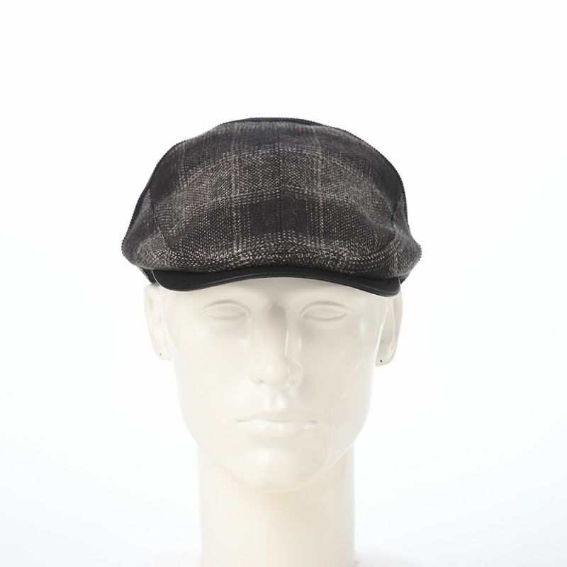 レッターのハンチング Tweed Mix Hunting（ツイードミックス ハンチング） ブラック