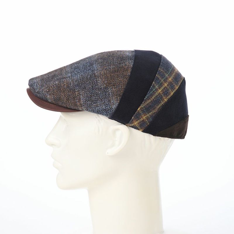 レッターのハンチング Tweed Mix Hunting（ツイードミックス ハンチング） ネイビー