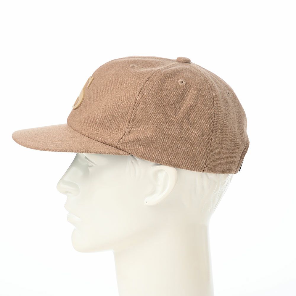 ショットのキャップ WOOL WAPPEN 6P CAP（ウールワッペン 6P キャップ） SC138 ベージュ