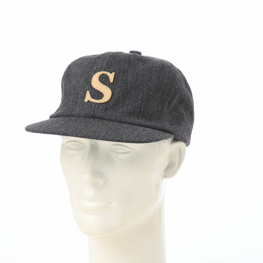 ショットのキャップ WOOL WAPPEN 6P CAP（ウールワッペン 6P キャップ） SC138 グレー