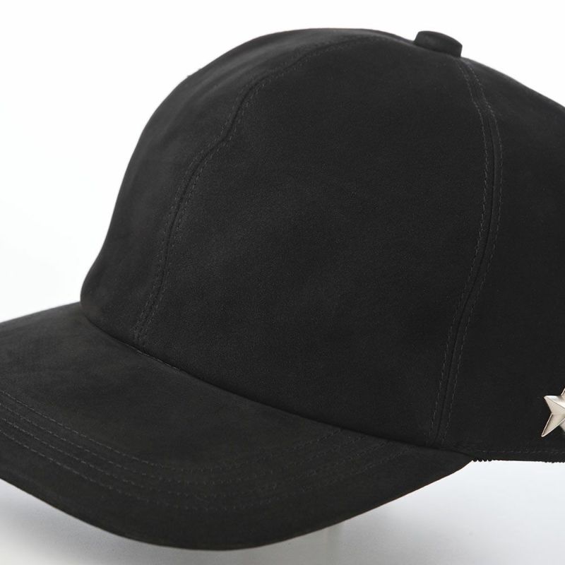 ショットのキャップ NUBUCK 6P CAP（ヌバック 6P キャップ） SC142 ブラック