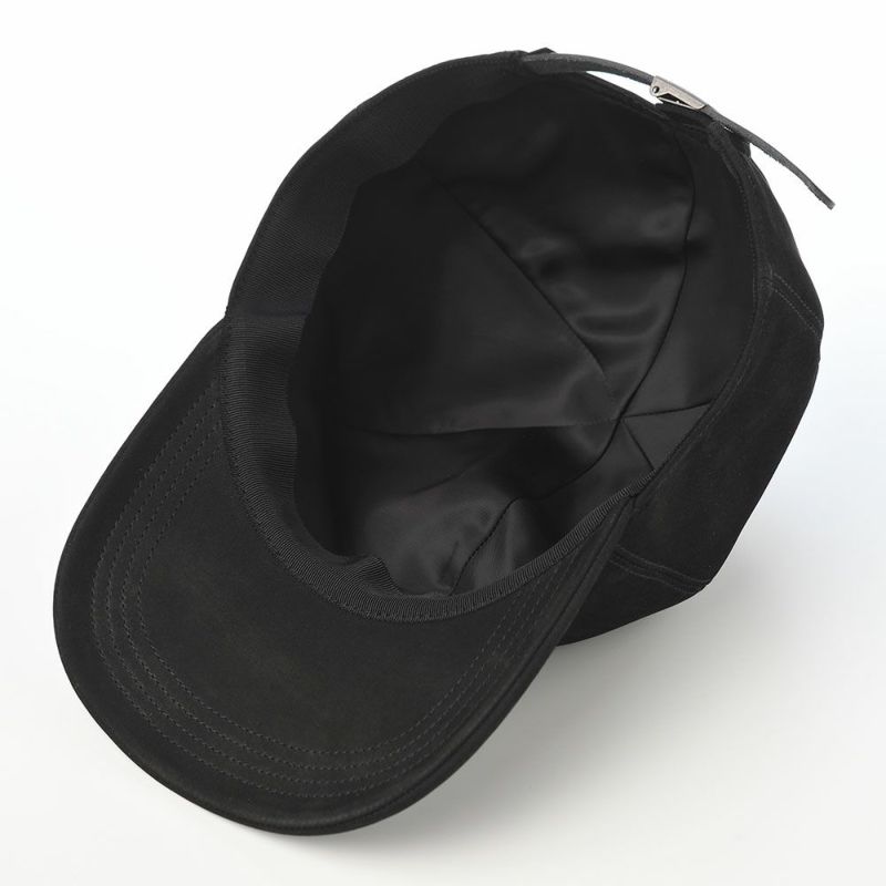 ショットのキャップ NUBUCK 6P CAP（ヌバック 6P キャップ） SC142 ブラック