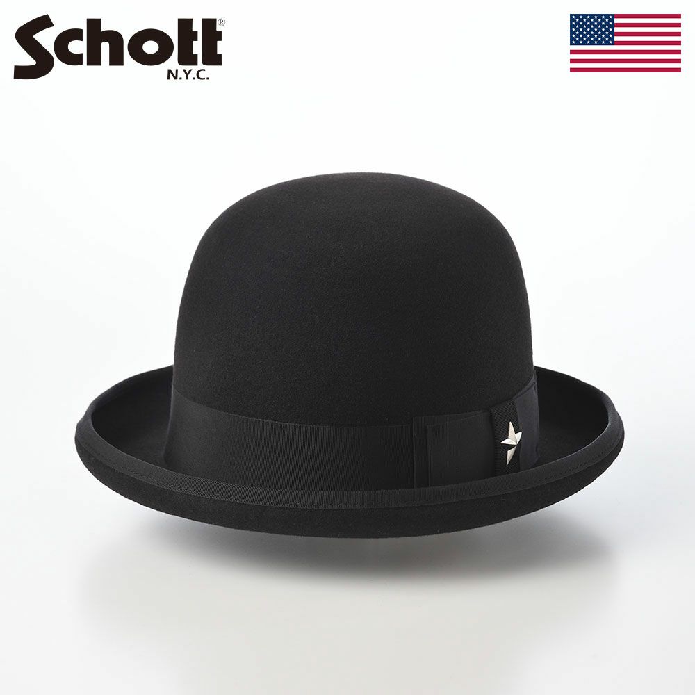 ショットのボーラーハット DERBY HAT（ダービーハット） SC144 ブラック