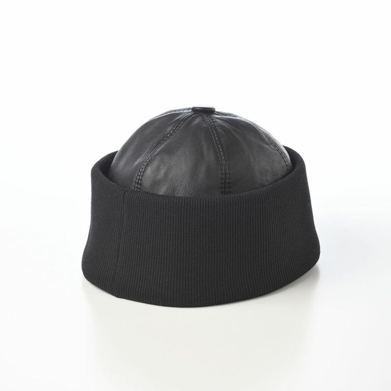 クラウンキャップのロールキャップ Shearling Beanie（シアリング ビーニー） ブラック