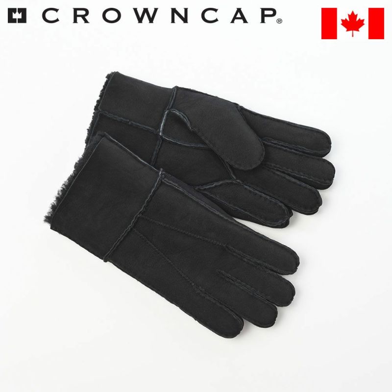 クラウンキャップのハンチング Sheepskin Gloves（シープスキングローブ） ブラック