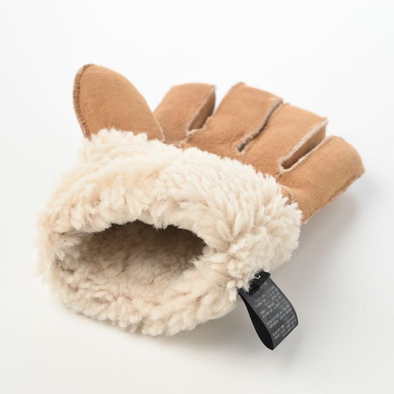 クラウンキャップの手袋 Sheepskin Gloves（シープスキングローブ） キャメル
