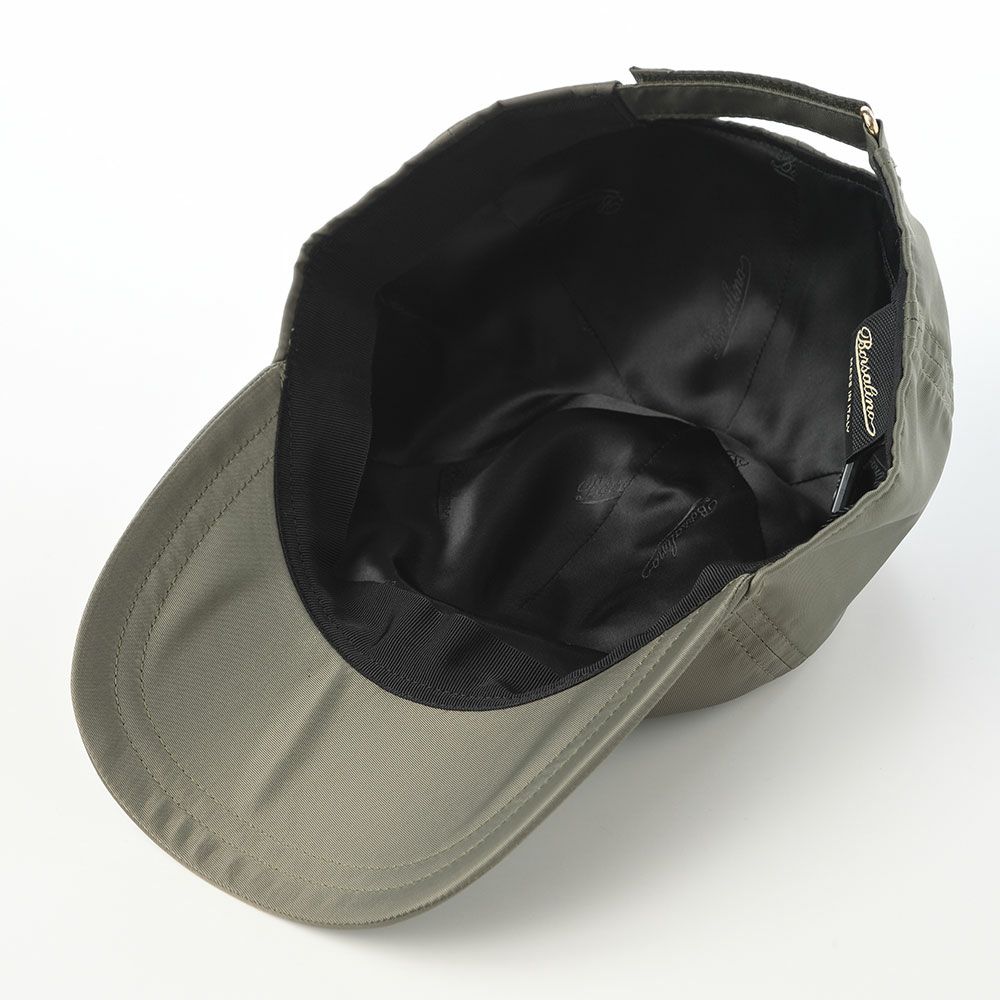 ボルサリーノのキャップ Baseball Cap Hiker Rain FW（ベースボールキャップ ハイカーレイン FW） B95174 カーキ