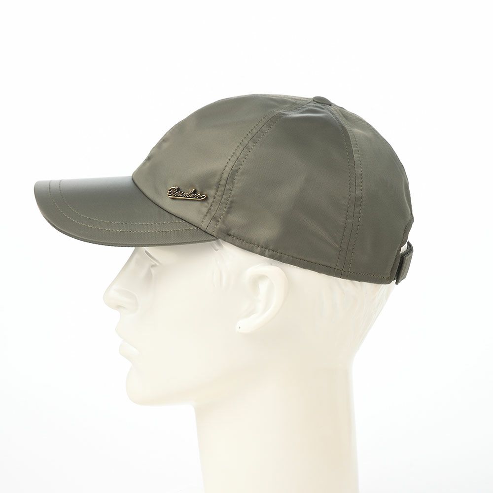 ボルサリーノのキャップ Baseball Cap Hiker Rain FW（ベースボールキャップ ハイカーレイン FW） B95174 カーキ