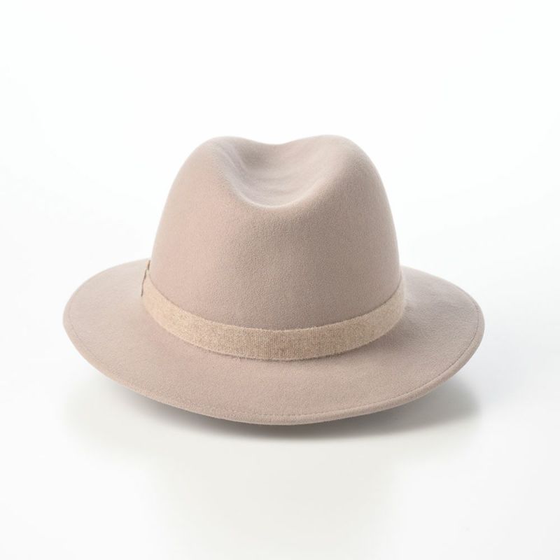 ボルサリーノのフェルトハット Country Cashmere Hatband（カントリー カシミヤハットバンド） 540007 ベージュ
