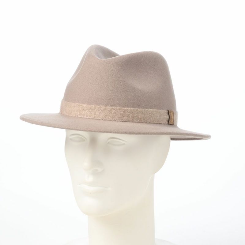 ボルサリーノのフェルトハット Country Cashmere Hatband（カントリー カシミヤハットバンド） 540007 ベージュ