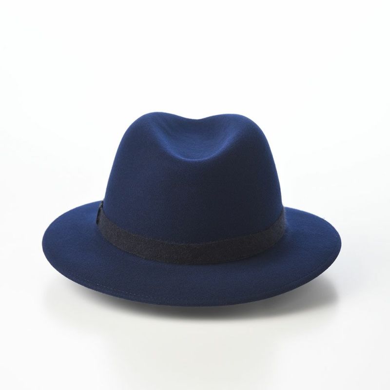 ボルサリーノのフェルトハット Country Cashmere Hatband（カントリー カシミヤハットバンド） 540007 ネイビー