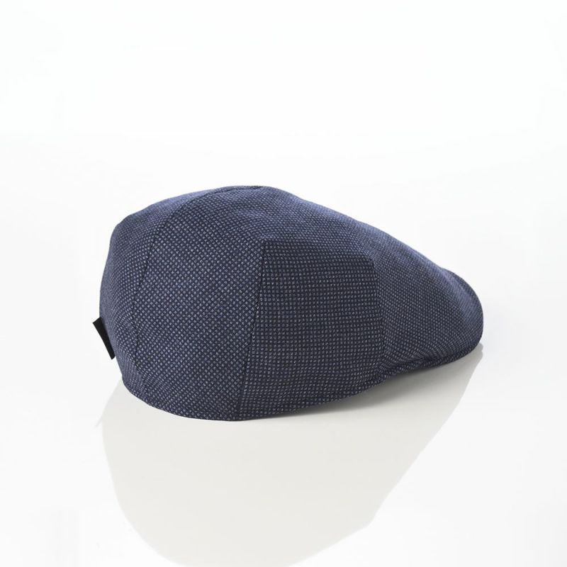 ボルサリーノのハンチング Hunting Parigi  Micro Houndstooth（ハンチング パリギ マイクロハウンドトゥース） B12182 ブルー