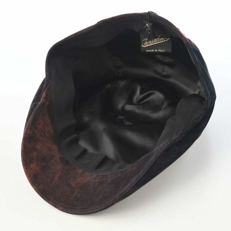 ボルサリーノのハンチング Hunting Parigi Velvet（ハンチング パリギ ベルベット） B12182 ネイビー