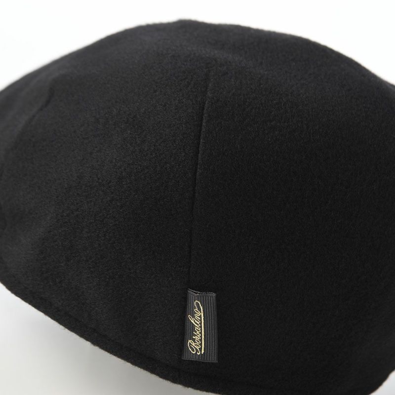 ボルサリーノのハンチング Hunting Parigi Solid Cashmere（ハンチング パリギ ソリッドカシミア） B12182 ブラック