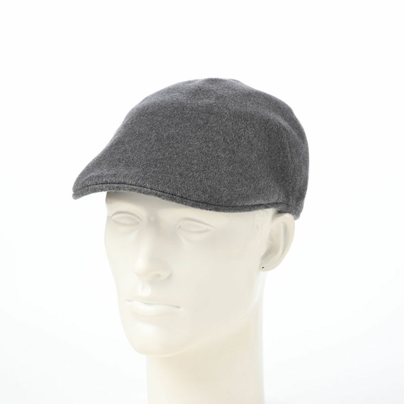 ボルサリーノのハンチング Hunting Parigi Solid Cashmere（ハンチング パリギ ソリッドカシミア） B12182 グレー