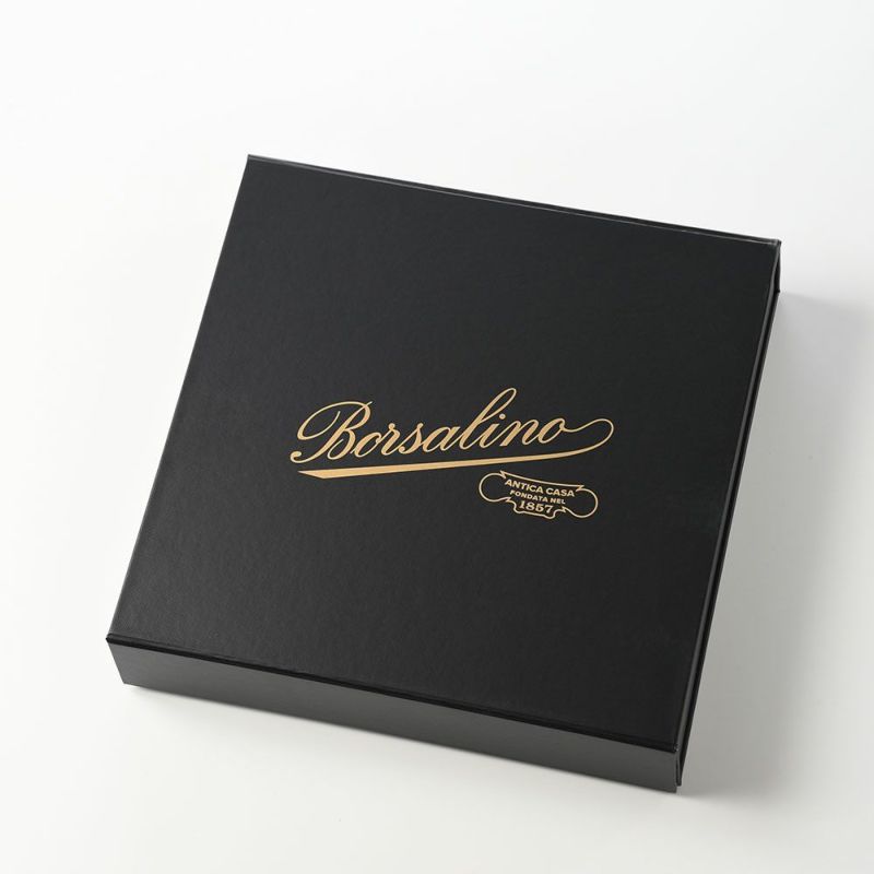 ボルサリーノのニット帽 Virgin Wool Beanie（バージーンウール ビーニー） 130356 クリーム