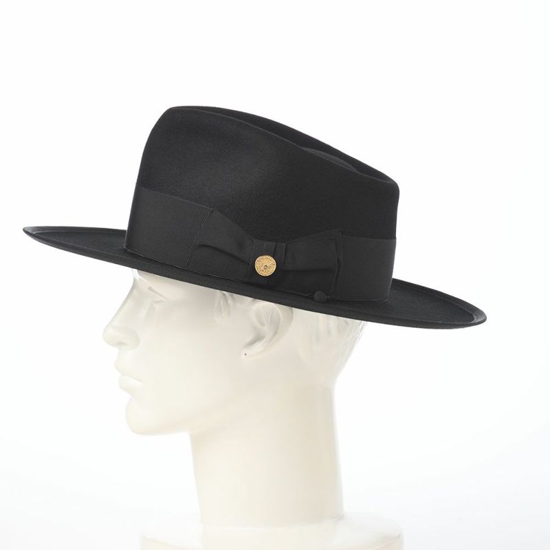 ステットソンのフェルトハット 160th JP OPENCRPWN（160th JP オープンクラウン） SE828 ブラック