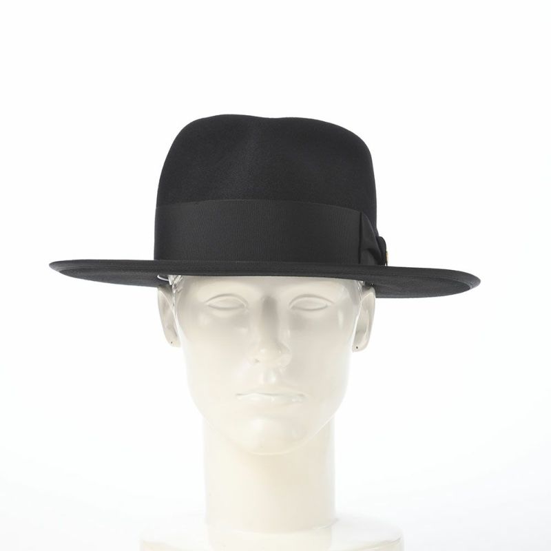 ステットソンのフェルトハット 160th JP OPENCRPWN（160th JP オープンクラウン） SE828 ブラック