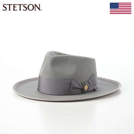 ステットソンのフェルトハット 160th JP OPENCRPWN（160th JP オープンクラウン） SE828 グレー