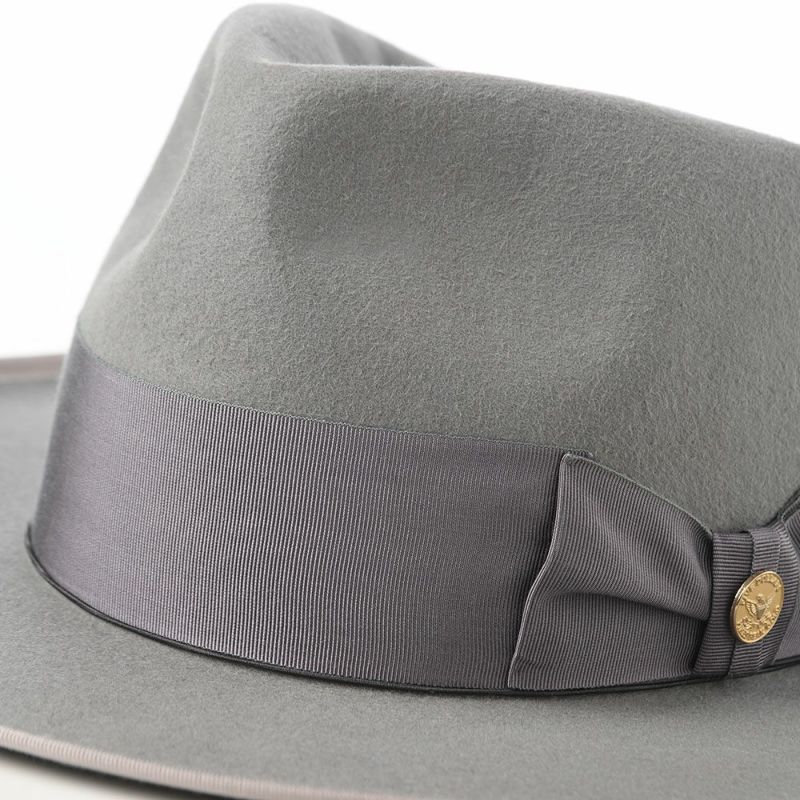 ステットソンのフェルトハット 160th JP OPENCRPWN（160th JP オープンクラウン） SE828 グレー