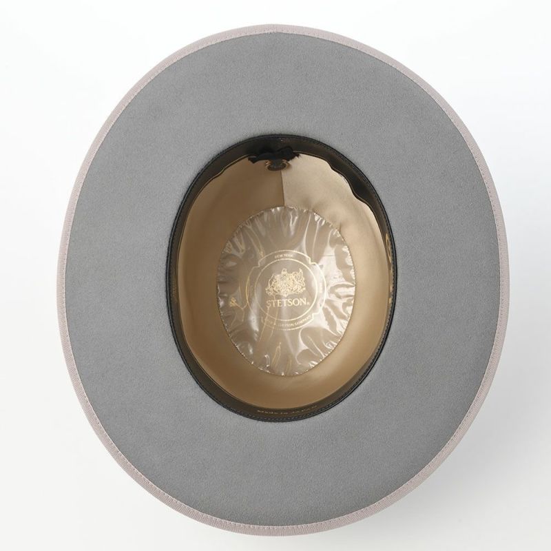 ステットソンのフェルトハット 160th JP OPENCRPWN（160th JP オープンクラウン） SE828 グレー