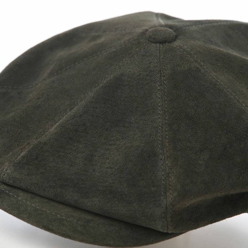 ステットソンのキャスケット PIG SUEDE CASKET（ピッグスエード キャスケット） SE829 カーキ