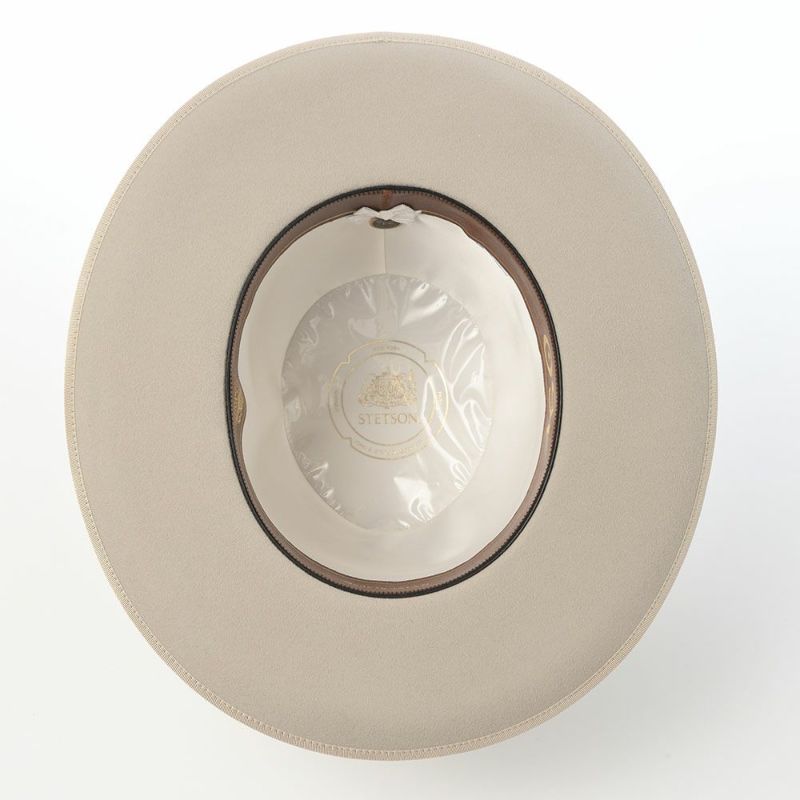 ステットソンのフェルトハット STRATOLINER OPENCROWN（ストラトライナー オープンクラウン） SE847 ベージュ
