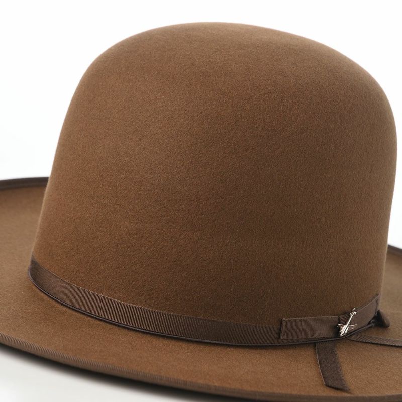 ステットソンのフェルトハット STRATOLINER OPENCROWN（ストラトライナー オープンクラウン） SE847 キャメル