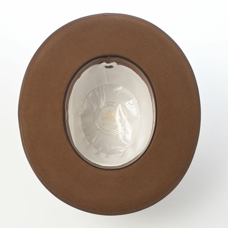 ステットソンのフェルトハット STRATOLINER OPENCROWN（ストラトライナー オープンクラウン） SE847 キャメル