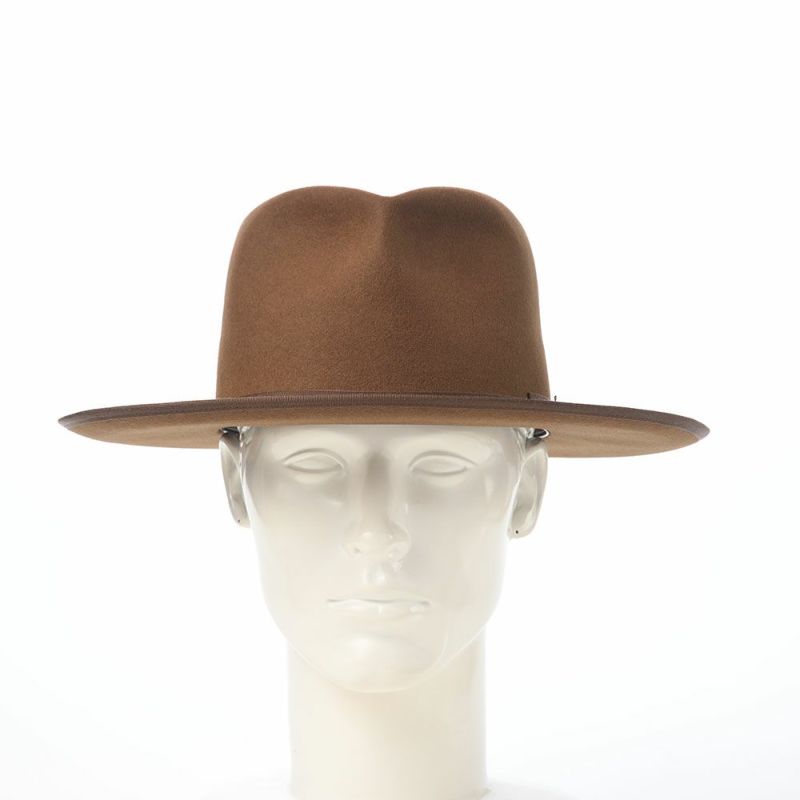 ステットソンのフェルトハット STRATOLINER OPENCROWN（ストラトライナー オープンクラウン） SE847 キャメル