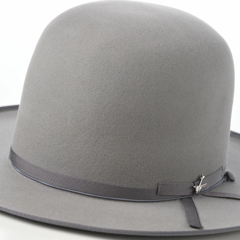 ステットソンのフェルトハット STRATOLINER OPENCROWN（ストラトライナー オープンクラウン） SE847 グレー