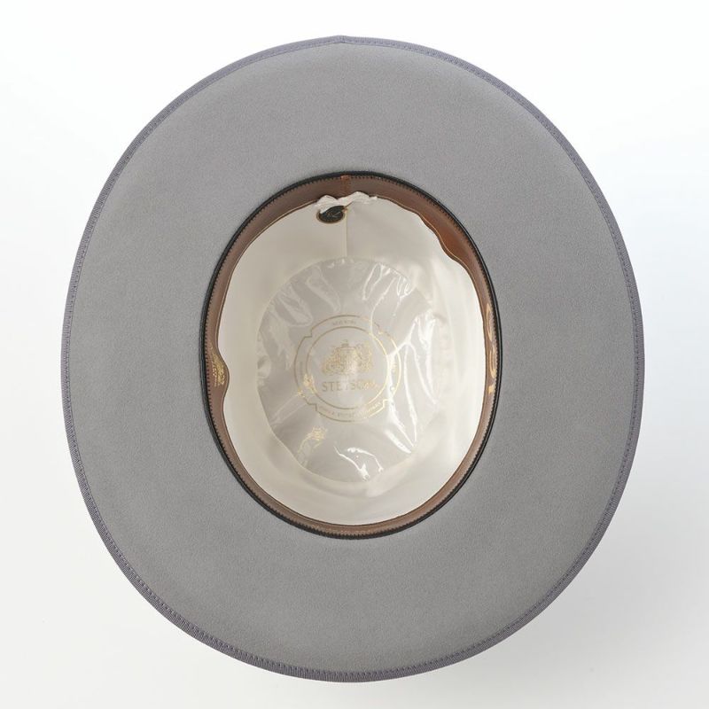 ステットソンのフェルトハット STRATOLINER OPENCROWN（ストラトライナー オープンクラウン） SE847 グレー