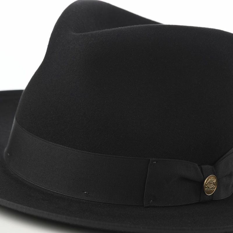 ステットソンのフェルトハット WHIPPET JP MEDALIST（ウィペット JP メダリスト） ST292US ブラック