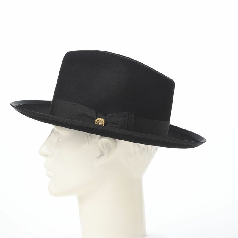 ステットソンのフェルトハット WHIPPET JP MEDALIST（ウィペット JP メダリスト） ST292US ブラック