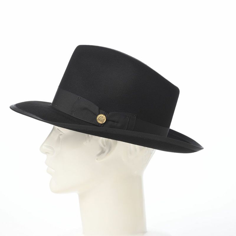 ステットソンのフェルトハット WHIPPET JP MEDALIST（ウィペット JP メダリスト） ST292US ブラック