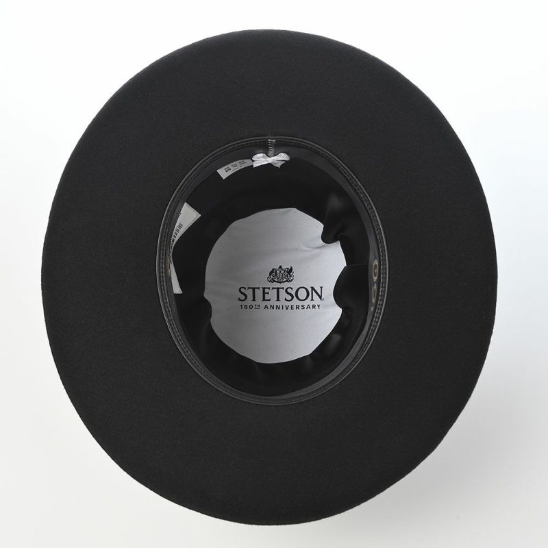 ステットソンのフェルトハット The BOSS 1865 160th US（ザ ボス 1865 160th US） ST296US ブラック
