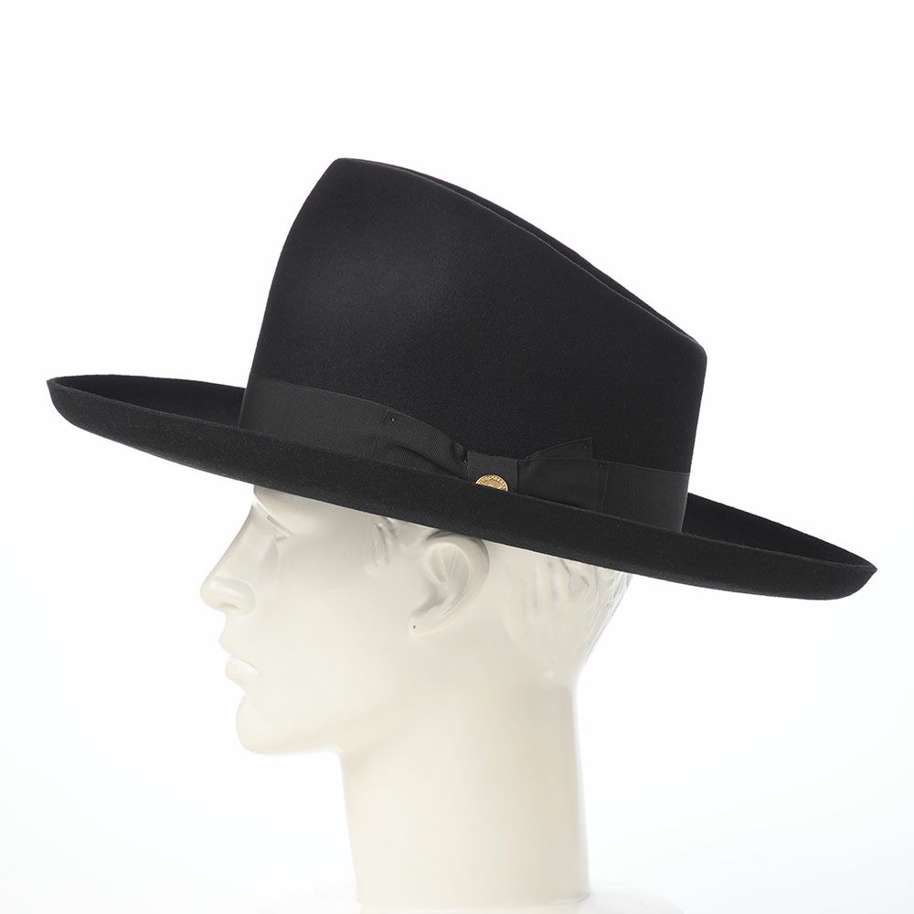 ステットソンのフェルトハット The BOSS 1865 160th US（ザ ボス 1865 160th US） ST296US ブラック