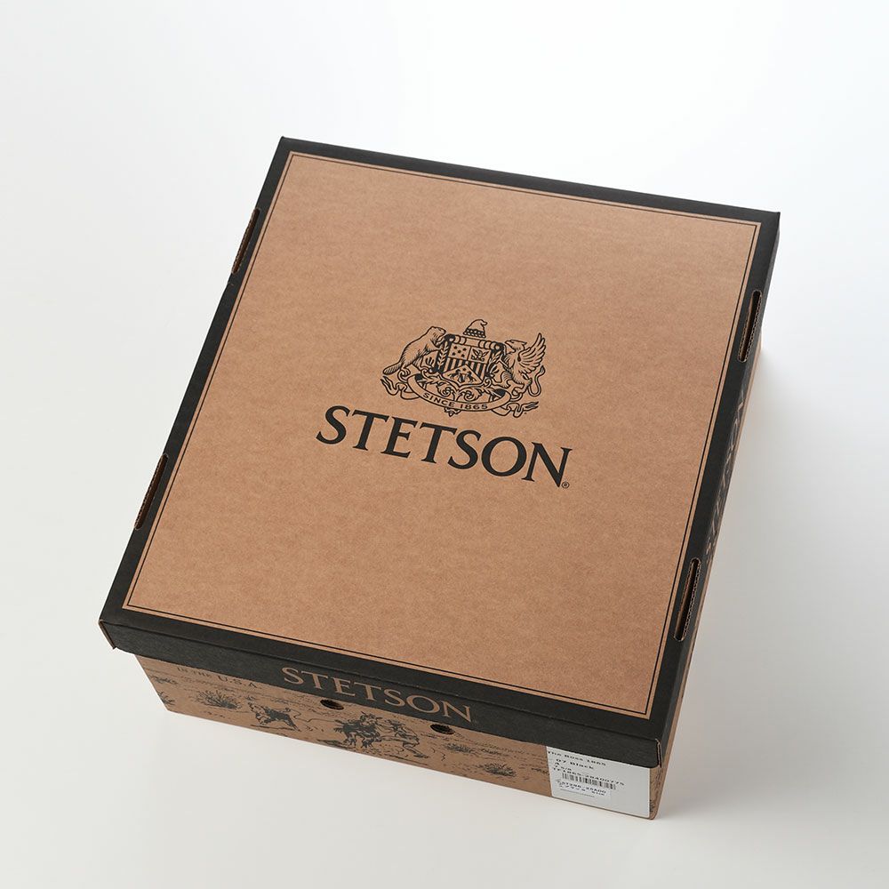 ステットソンのフェルトハット The BOSS 1865 160th US（ザ ボス 1865 160th US） ST296US ブラック