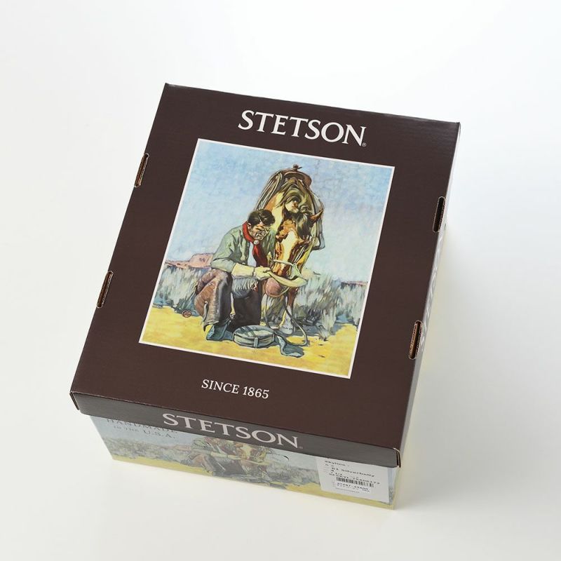 ステットソンのフェルトハット SKYLINE（スカイライン） ST297US ライトベージュ